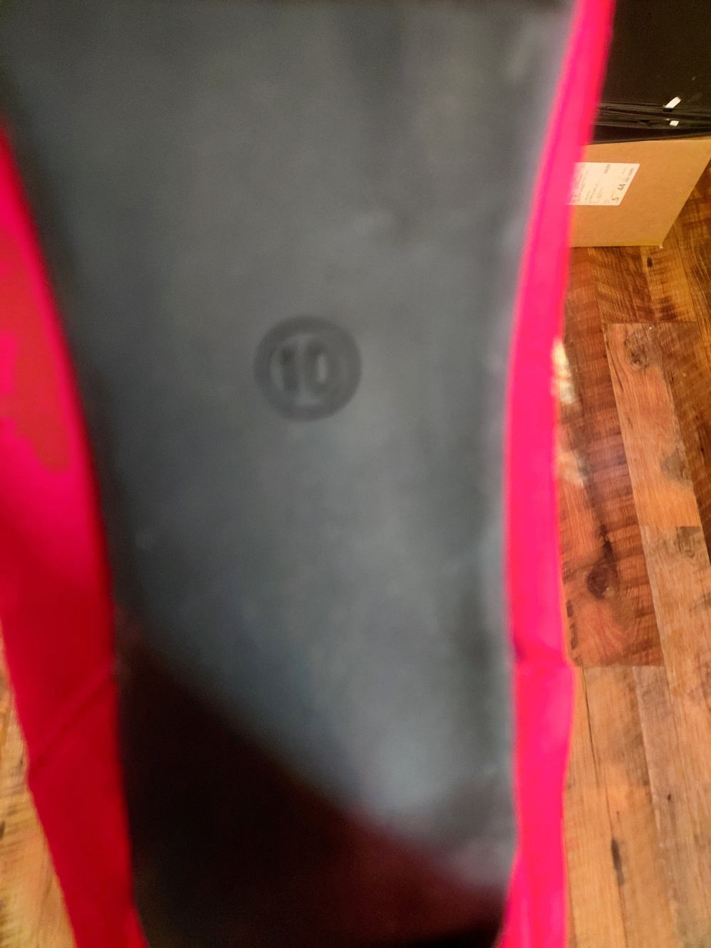 Dream Pairs Red Knee-High Stiletto Boots with Rhinestone Strap - Picture 5 of 9
